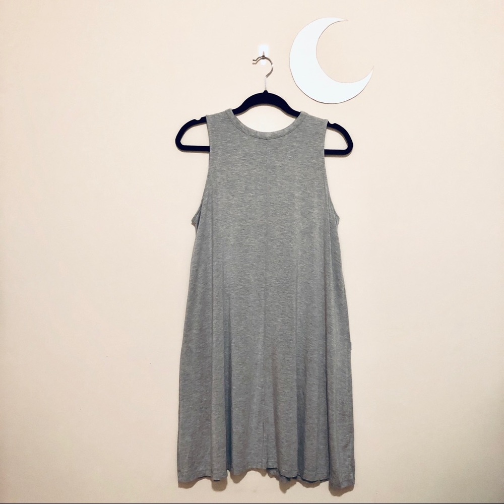 🌙 Crew Neck Tank Dress - Comfy Stretchy Soft!